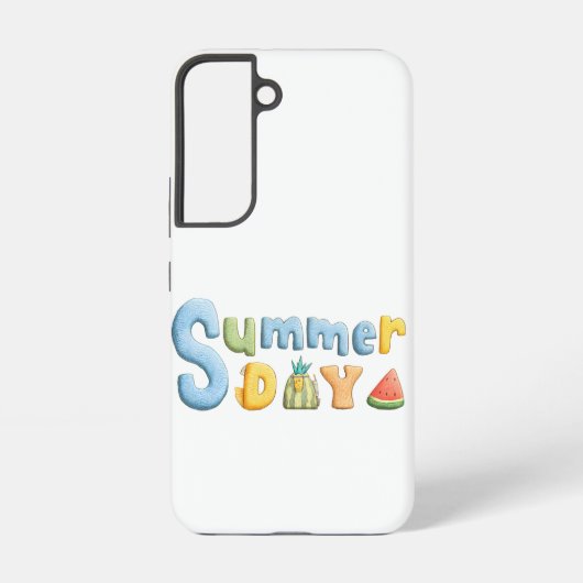 サマーデイ – サマーデイお祝い文字 SAMSUNG GALAXYケース (裏面)