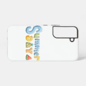 サマーデイ – サマーデイお祝い文字 SAMSUNG GALAXYケース (裏面横)