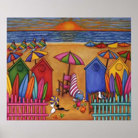 サマーデライトプリント ポスター (正面)