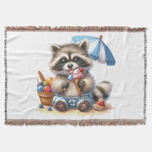 サマートリートレークーン スローブランケット (正面)