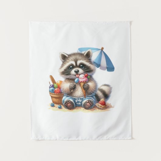 サマートリートレークーン タペストリー (正面)