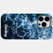 サマートロピカルオーシャンビーチウェーブ Case-Mate iPhone iPhoneケース (裏面 (横))