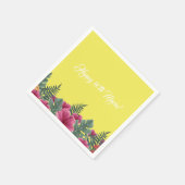 サマートロピカル誕生日紙ナプキンス スタンダードカクテルナプキン (角)