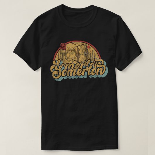 サマートン, アリゾナ州 Tシャツ (デザイン正面)