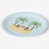 サマードッグスプール ペーパープレート (アングル)