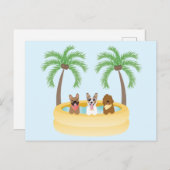 サマードッグスプール ポストカード (正面/裏面)