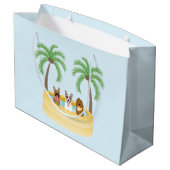 サマードッグスプール ラージペーパーバッグ (裏面アングル)