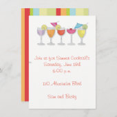 サマードリンク招待状 招待状 (正面/裏面)