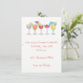 サマードリンク招待状 招待状 (スタンド正面)