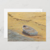 サマードリー – ボートを岸に ポストカード (正面/裏面)
