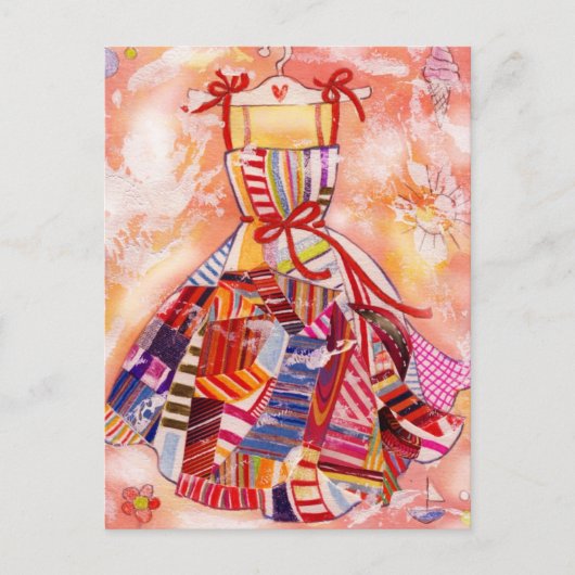 サマードレスポストカード ポストカード (正面)