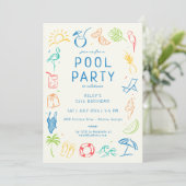 サマードードルパーティー 招待状 (スタンド正面)