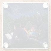 サマーナイツアート ガラスコースター (裏面)