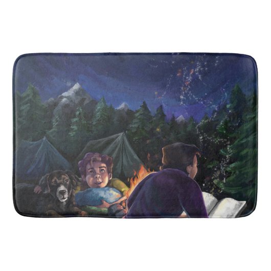 サマーナイツアート バスマット (正面)