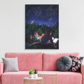 サマーナイツ キャンバスプリント (インサイチュ (リビング))