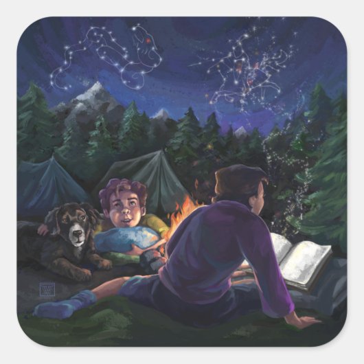 サマーナイツ スクエアシール (正面)