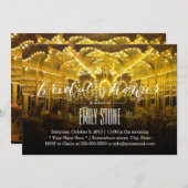 サマーナイトメリーゴーラウンドブライダルシャワー 招待状 (正面/裏面)