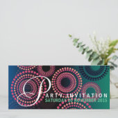 サマーナイト花火パーティの招待状 招待状 (スタンド正面)