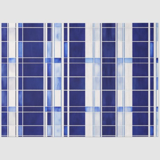 サマーネイビーブルーボートモダンストライプコレクション 薄葉紙 (正面)