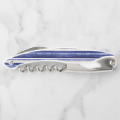 サマーネイビーブルーモダンボートストライプコレクション ソムリエナイフ (裏面)