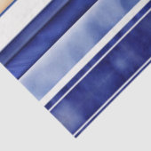 サマーネイビーブルーモダンボートストライプコレクション 薄葉紙 (詳細)