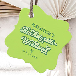 サマーネオンプールパーティーバチェロレッテ フェイバータグ