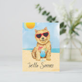 サマーノーウィッチテリアはがき ポストカード (スタンド正面)