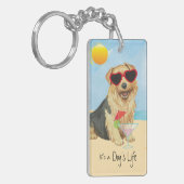 サマーノーフォークテリアキーチェーン キーホルダー (正面左)