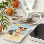 サマーノーフォークテリアキーチェーン キーホルダー (正面右)