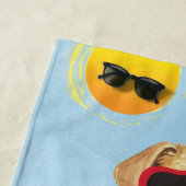 サマーノーフォークテリアビーチタオル ビーチタオル (インサイチュ)