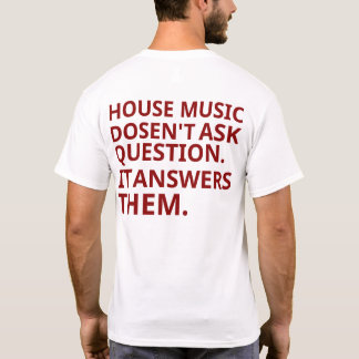 サマーハウスミュージックシックTシャツ Tシャツ