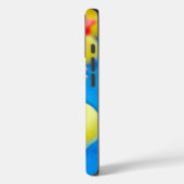 サマーハット付きイエローゴムアヒル Case-Mate iPhoneケース (裏面 / 左)