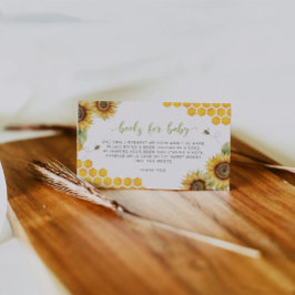 サマーハニカムひまわりベビー エンクロージャーカード