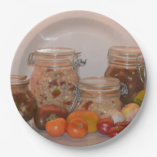 サマーハーベスト2 ペーパープレート (正面)