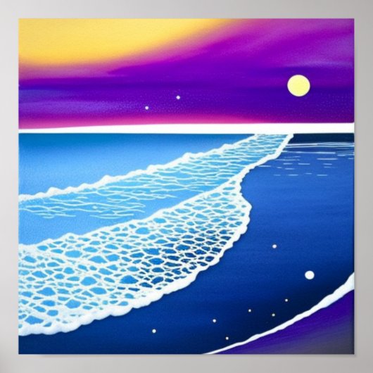 サマーバイオレット海ポスター ポスター (正面)