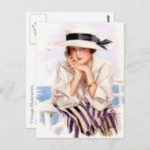 サマーバイザシーサイド ポストカード (正面/裏面)