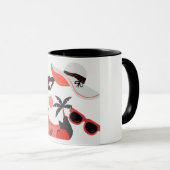 サマーバイブコーヒーマグ マグカップ (正面右)