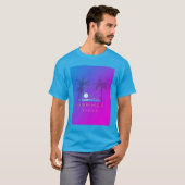 サマーバイブスビーチサンセットTシャツ Tシャツ (正面フル)