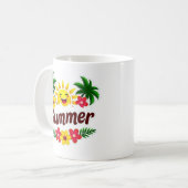 サマーバイブスマグ コーヒーマグカップ (正面左)