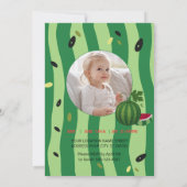 サマーバイブス かき氷パーティーの招待状 招待状 (裏面)