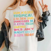 サマーバイブス シャツ、ビーチバイブス シャツ 女性用