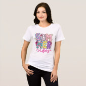サマーバイブス トライブレンドTシャツ (正面全面)