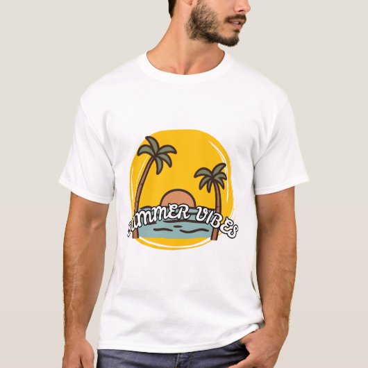 サマーバイブス Tシャツ (正面)