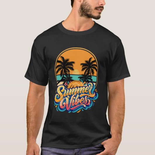 サマーバイブス Tシャツ (正面)
