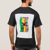サマーバイブス Tシャツ (裏面)