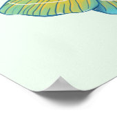 サマーバイブバタフライ ポスター (角)