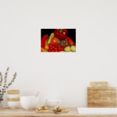 サマーバウンティプリント ポスター (キッチン)