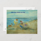 サマーバケーションアットインディアンロックスビーチ ポストカード (正面/裏面)