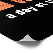 サマーバケーションハピネスはビーチ ポスター (角)