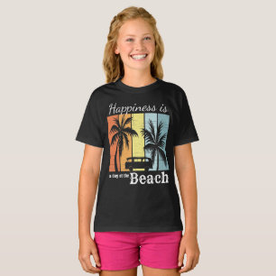 サマーバケーションハピネスはビーチ Tシャツ